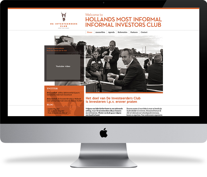 afbeelding De Investeerdersclub website