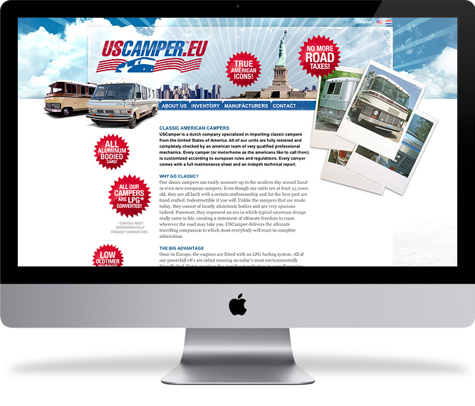 afbeelding US Camper website