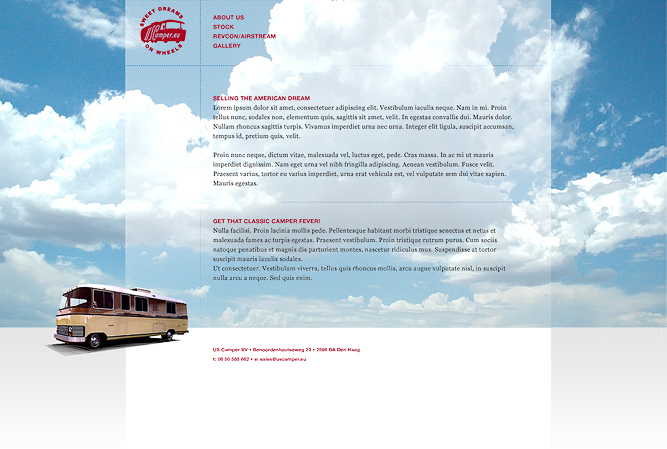 afbeelding US Camper website