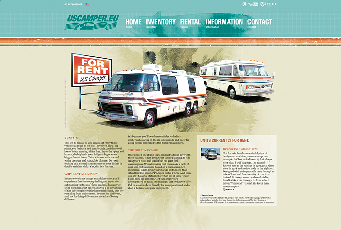 afbeelding USCamper website