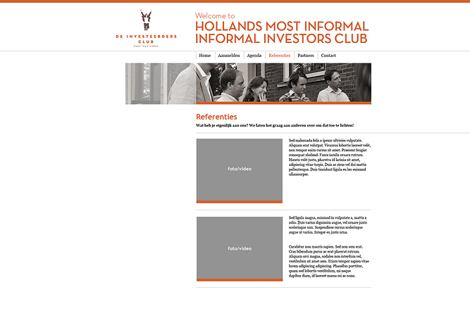 afbeelding De Investeerdersclub website